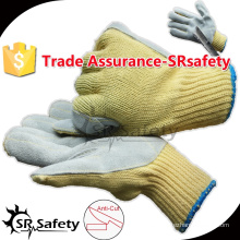 SRSAFETY Guante de corte de 7 calibres / Guantes de trabajo a prueba de corte / Guantes de trabajo anti-corte